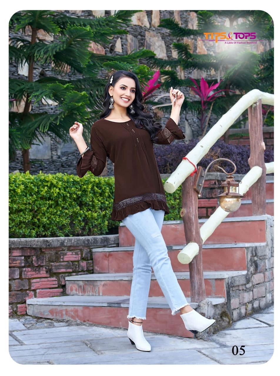 Tips And Tops Pepe Tops Vol 6 Western Wear Wholesale Ladies Top Catalog
